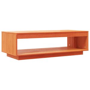 vidaXL Stolić za kavu vo&scaron;tano smeđi 110x50x33,5 cm od masivne borovine