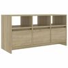 vidaXL TV ormarić boja hrasta 102 x 37,5 x 52,5 cm konstruirano drvo
