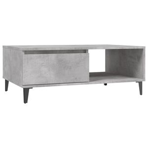 vidaXL Stolić za kavu boja betona 90 x 60 x 35 cm konstruirano drvo