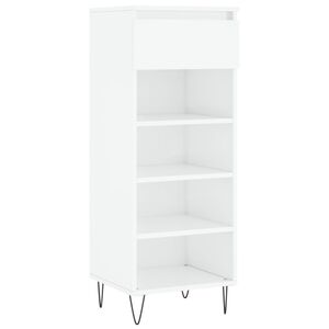 vidaXL Ormarić za cipele sjajni bijeli 40x36x105 cm konstruirano drvo