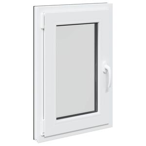 vidaXL Prozor za podrum RISOR 50 x 75 cm PVC i staklo Antracit