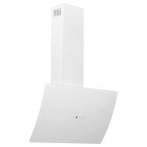 vidaXL Zidna napa 60 cm od čelika i kaljenog stakla bijela