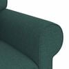 vidaXL Sofa 140cm 2 pcs Tamnozelena Metal