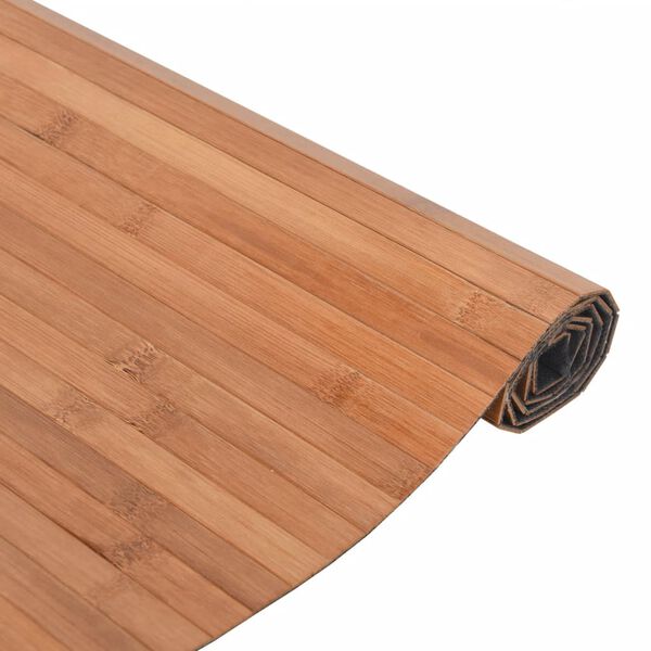vidaXL Tepih pravokutni prirodni 60 x 200 cm od bambusa