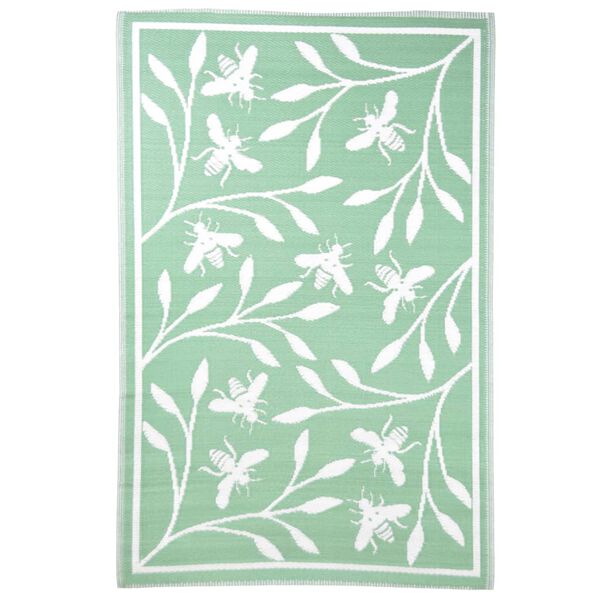 Esschert Design vanjski tepih 182 x 122 cm s uzorkom pčela