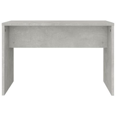 vidaXL Toaletni stolić siva boja betona 96 x 40 x 142 cm