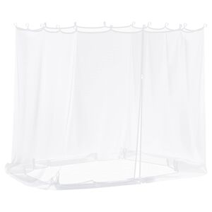vidaXL Mreža protiv komaraca za gazebo 220 mesh Bijela 2 x 2 x 2 m