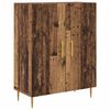 vidaXL Highboard Staro drvo 69,5 x 34 x 180 cm Konstruirano drvo