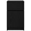 vidaXL Noćni ormarići 2 kom crni 39x35x65 cm konstruirano drvo
