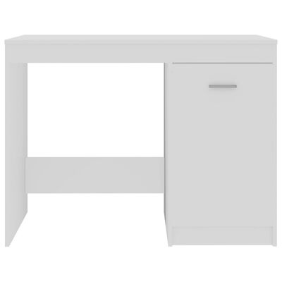 vidaXL Radni stol bijeli 100 x 50 x 76 cm od iverice