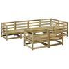 vidaXL 7-dijelni set vrtnih sofa od impregnirane borovine