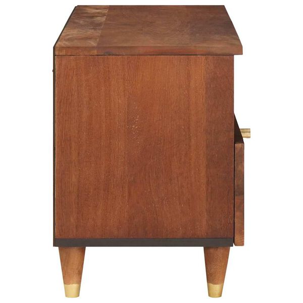 vidaXL Kabineti i police za skladištenje medija s ladicama Smeđa