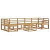 vidaXL Set vanjskih sofa 8 pcs Bijela 59 x 59 x 37 cm