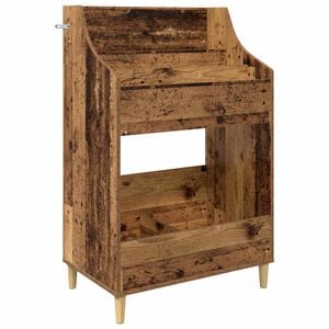 vidaXL Police za medije Staro drvo 70,5 x 46 x 112 cm