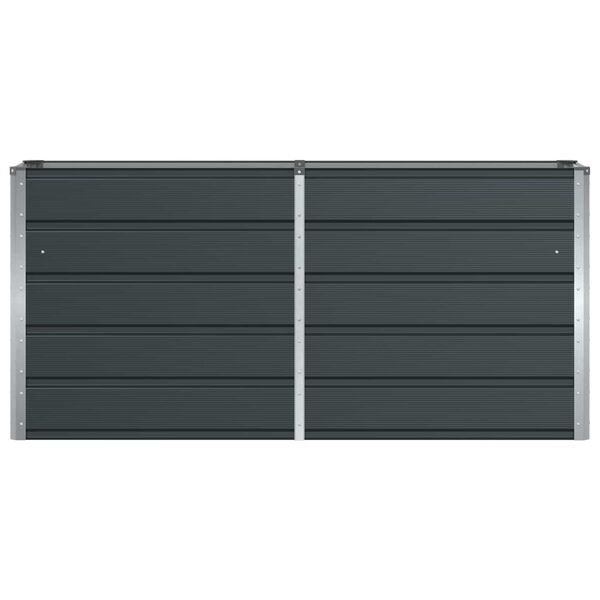 vidaXL Sadilica Antracit 160 x 40 x 75 cm Čelik