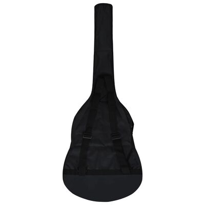 vidaXL Torba za za klasičnu gitaru 4/4 crna 100 x 37 cm od tkanine