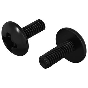 vidaXL Vijci s rukavcem 2 kom. Crna M4 x 10 mm Čelik