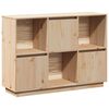 vidaXL Komoda 110,5x35x80 cm od masivne borovine