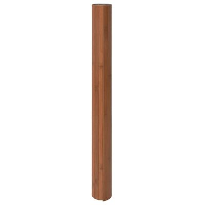 vidaXL Tepih pravokutni smeđi 60 x 200 cm od bambusa