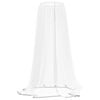 vidaXL Mreža protiv komaraca za suncobran 220 bijela &Phi; 330 x 250 cm