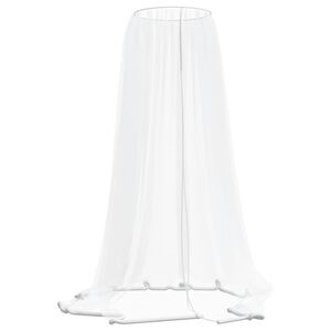 vidaXL Mreža protiv komaraca za suncobran 220 bijela &Phi; 330 x 250 cm