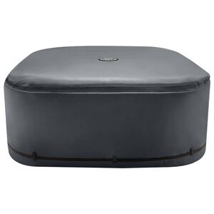 INTEX Pokrov za bazen INTEX Tamnosiva 196 x 196 x 72 cm PVC i PU