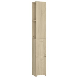 vidaXL Kupaonski ormarić boja hrasta sonome 25x26,5x170 cm