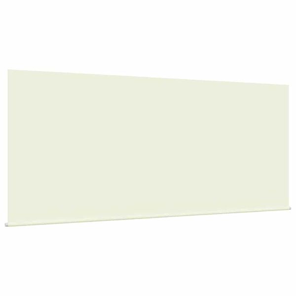 vidaXL Skrovita tenda Krema 300 x 200 cm tkanina