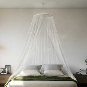 vidaXL Mreža protiv komaraca za krevet 220 bijela 56 x 56 x 220 cm