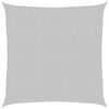 vidaXL Jedro protiv sunca svjetlosivo 3,6x3,6 m 100% poliestera Oxford