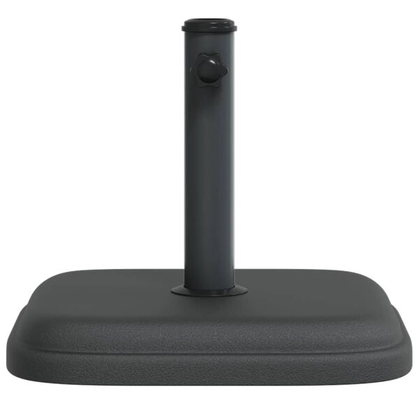 vidaXL Baza suncobrana za stupove Ø32/35/38 mm 11 kg četvrtasta