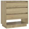 vidaXL Komoda boja hrasta sonome 70x41x75 cm od konstruiranog drva