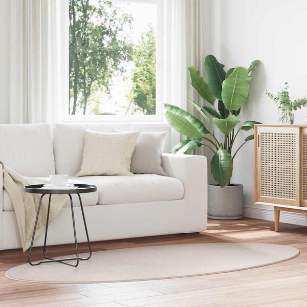 vidaXL Tepih HUARTE Pijesak 100 x 200 cm Poliester