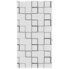vidaXL Rolo zavjesa za tu&scaron; 130x240 cm &scaron;irina tkanine 126 cm