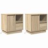 vidaXL Noćni ormar 2 kom. Sonoma hrast 50 x 34,5 x 50 cm.