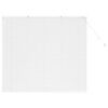 vidaXL Venecijanski zastore Bijela 130 x 145 cm Aluminij
