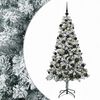 vidaXL Umjetno božićno drvce s kuglicama 120 cm 150 LED lampica