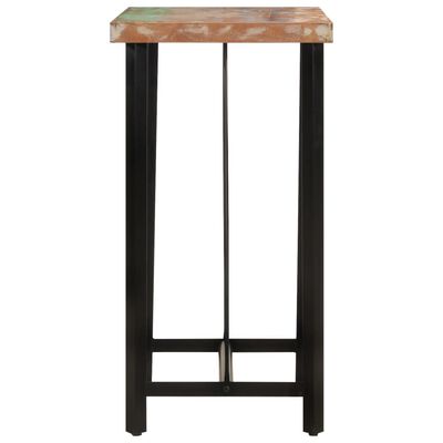 vidaXL Barski stol 55 x 55 x 107 cm masivno obnovljeno drvo i željezo