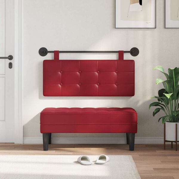 vidaXL Držeće uzglavlje Zidne Lažna koža