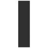 vidaXL Ormar crni 30 x 50 x 200 cm od konstruiranog drva