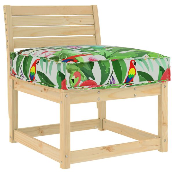 vidaXL Jastuk Cvjetni &Scaron;areni 60 x 60 x 12 cm Oxford tkanina