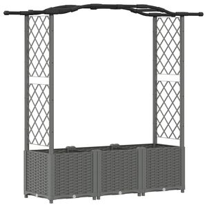 vidaXL Povi&scaron;eni krevet s mrežom i krovom Svjetlosiva 164 x 40 x 138 cm