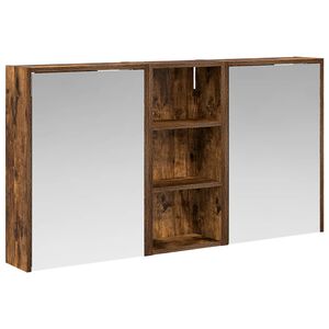 vidaXL Set ormarića za kupaonicu 3 pcs 116 x 16 x 62,5 cm
