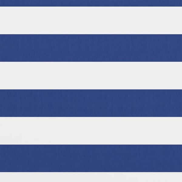 vidaXL Balkonski zastor bijelo-plavi 120 x 600 cm od tkanine Oxford