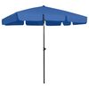 vidaXL Suncobran za plažu azurnoplavi 200 x 125 cm