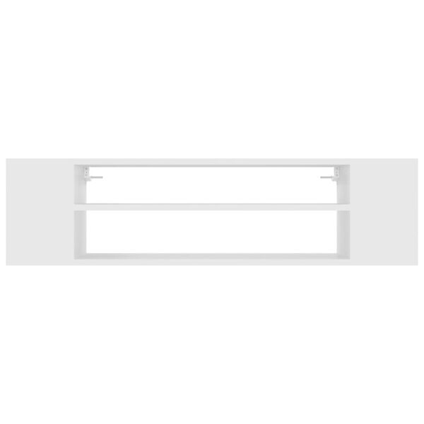 vidaXL Viseći TV ormarić bijeli 100 x 30 x 26,5 cm konstruirano drvo