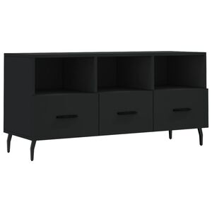 vidaXL TV ormarić crni 102 x 36 x 50 cm od konstruiranog drva