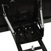 vidaXL Ralica za snijeg za ATV 150 x 38 cm crna