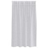 vidaXL Voile zavjesa 2 pcs Svijetlo siva 140 x 140 cm Poliester