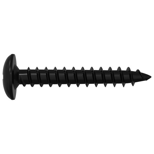 vidaXL Samoupravni čavao 2 pcs Crna 4 x 25 mm Čelik